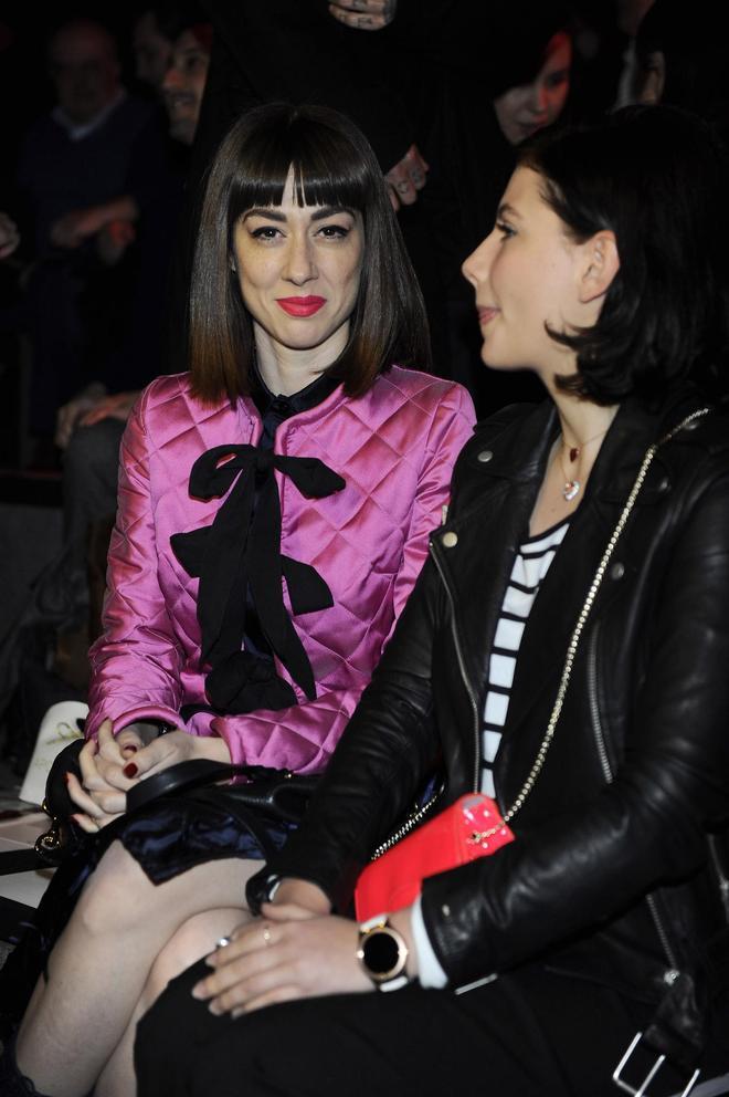 Natalia Ferviú en el desfile de Moisés Nieto