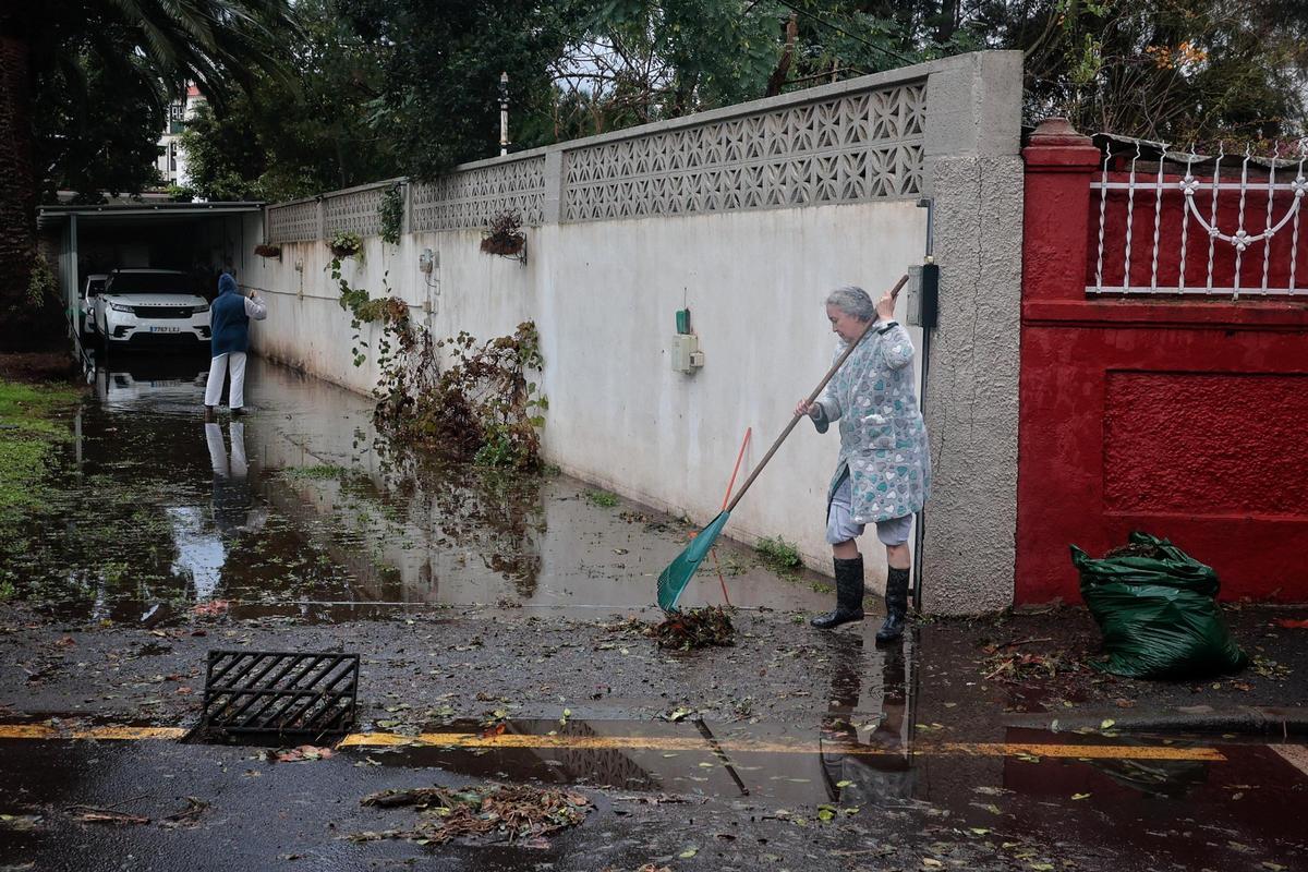 Efectos de la borrasca ‘Emilia’ en La Laguna durante el mes de diciembre.