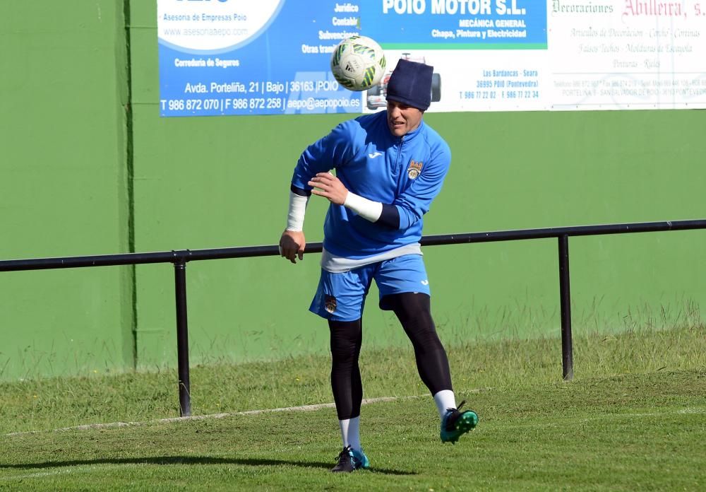 Entrenamiento del Pontevedra C.F