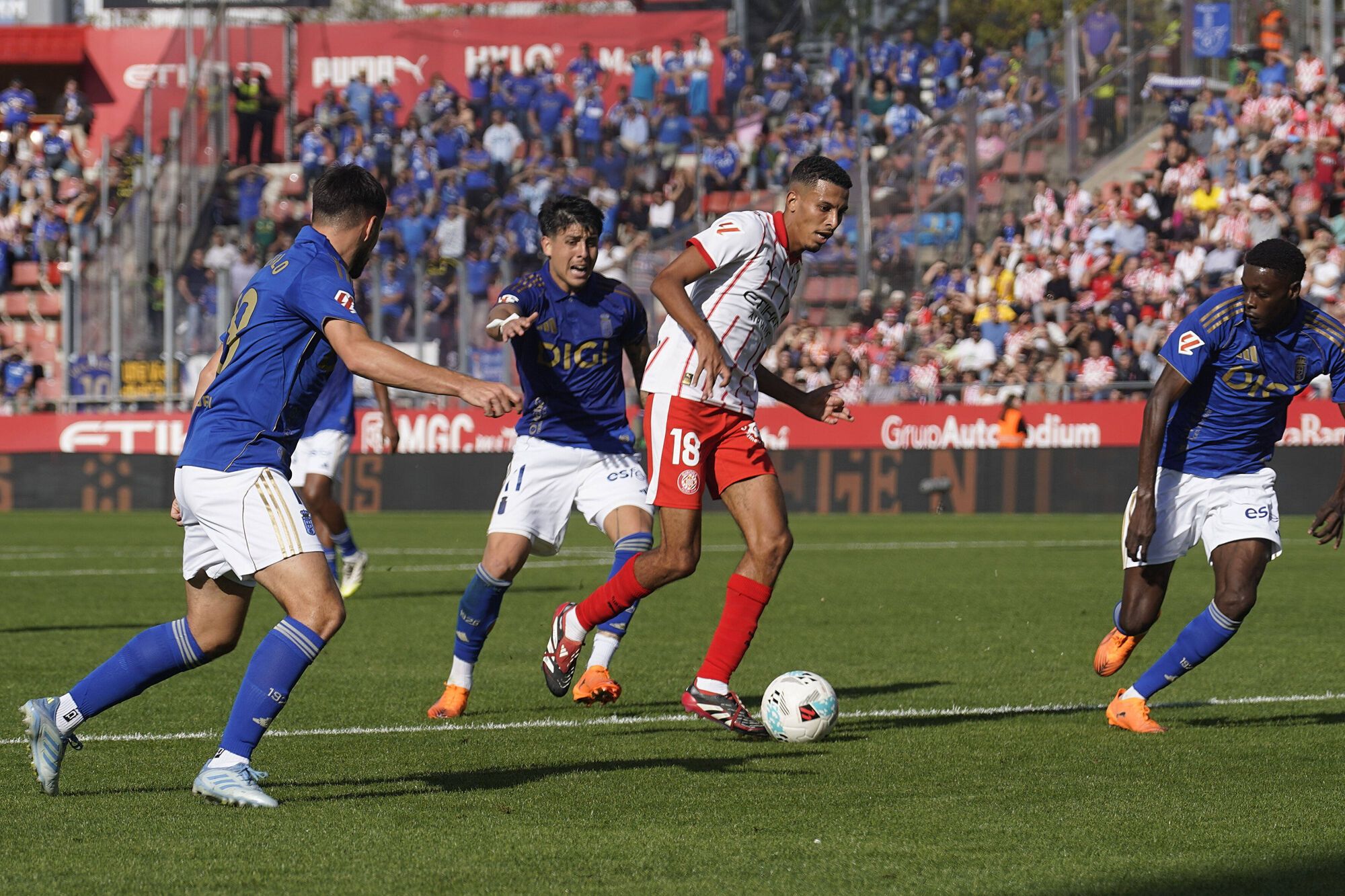 Les imatges del Girona - Reial Oviedo