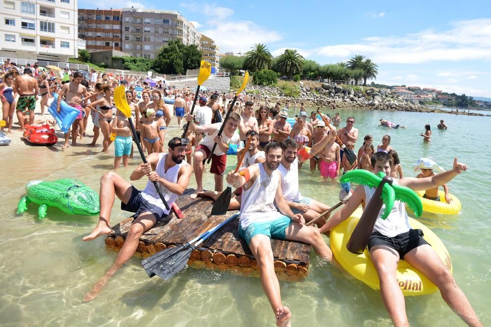 Un año más, y van nueve, se celebra el Campeonato Mundial de Colchonetas de Sanxenxo