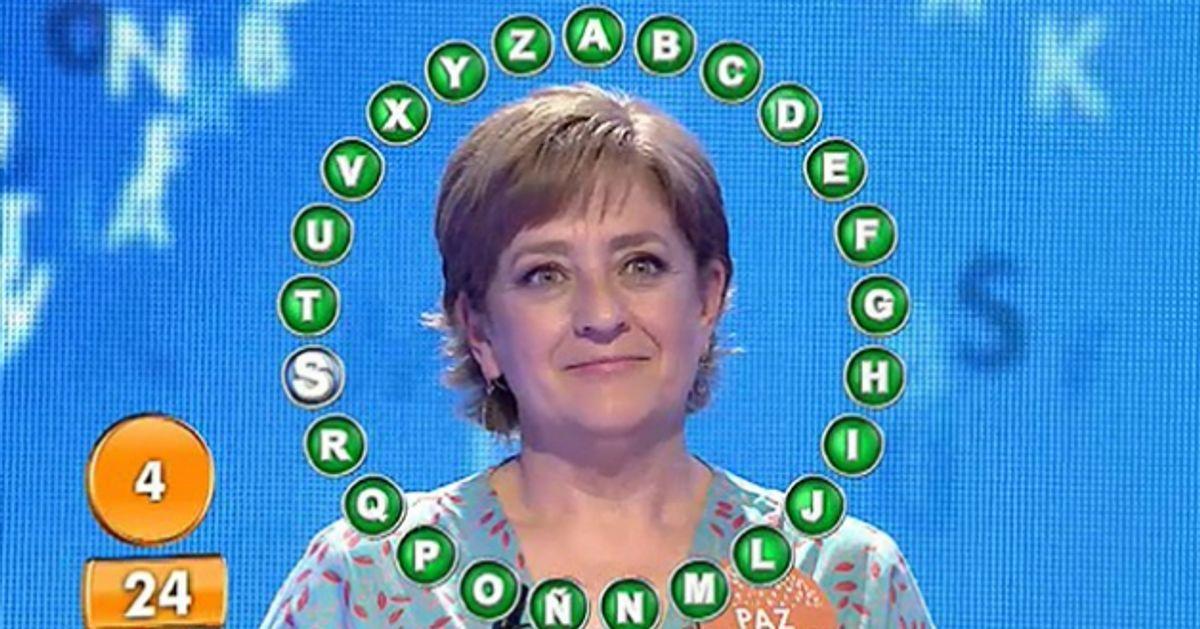 Paz Herrera, una de las concursantes de 'Pasapalabra' más recordadas.