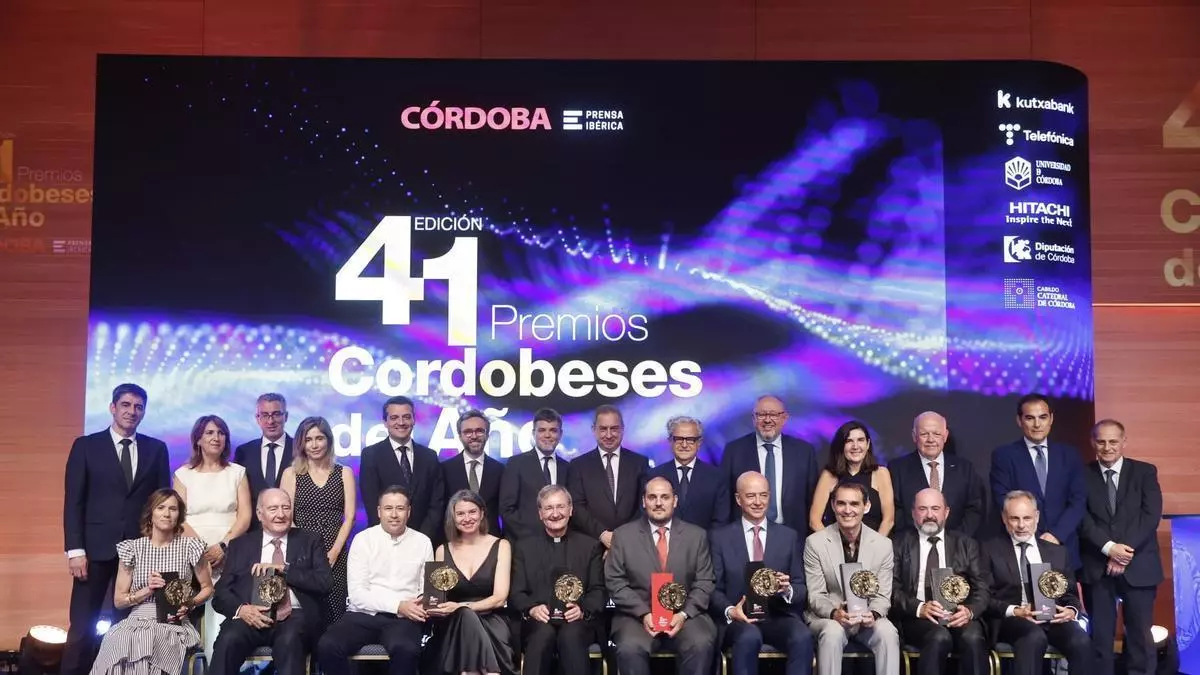 Los Cordobeses del Año convierten a Córdoba en un espejo de sus mejores valores: solidaridad, esfuerzo y compromiso