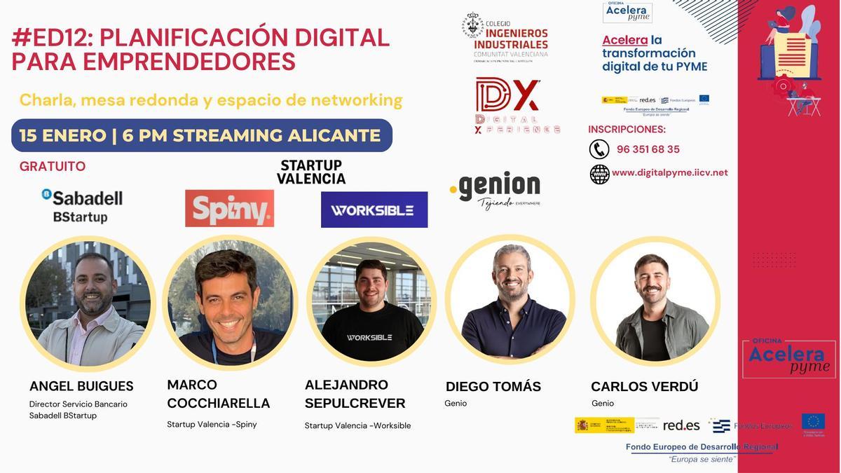 os ponentes que componen la mesa redonda del evento