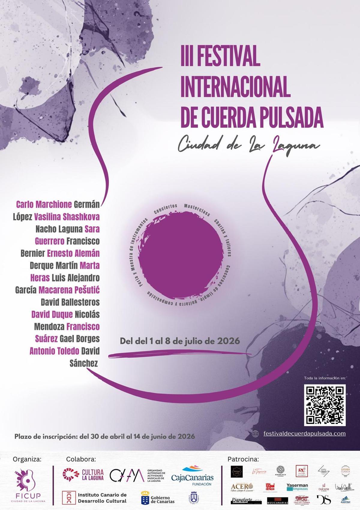 Cartel General de FICUP en la edición de 2026