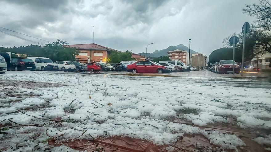 Vídeo: Fuertes tormentas de granizo en varios municipios de Castellón