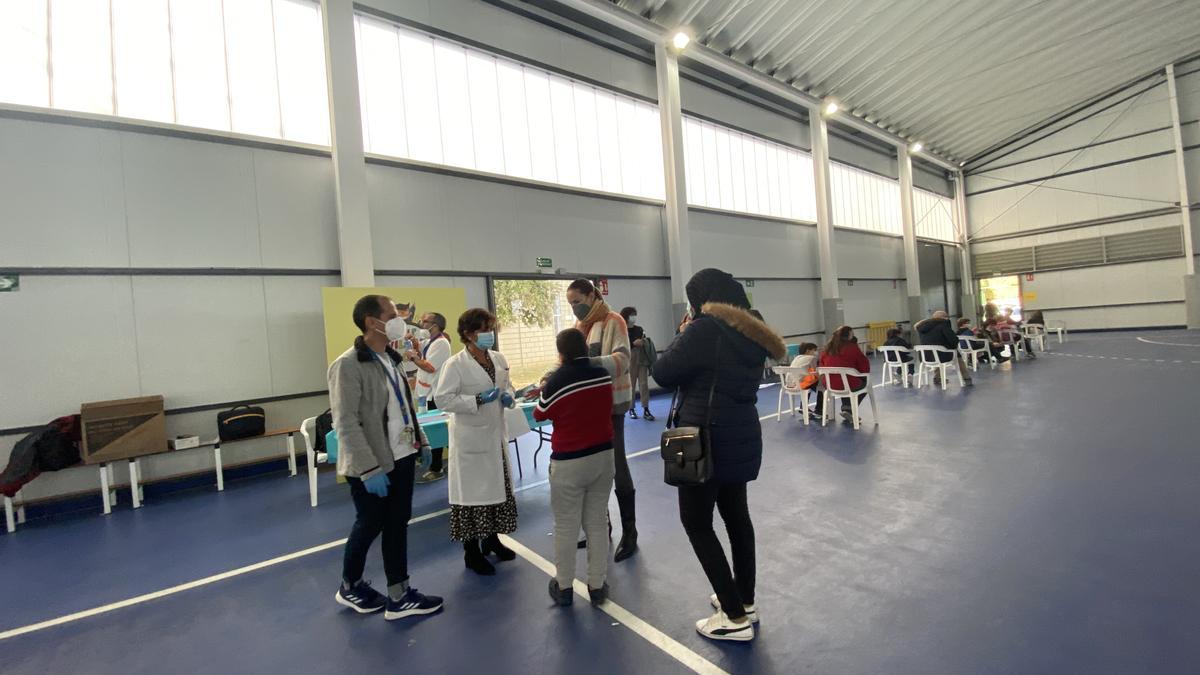 Vacunación en el Villar Palasí de Quart de Poblet