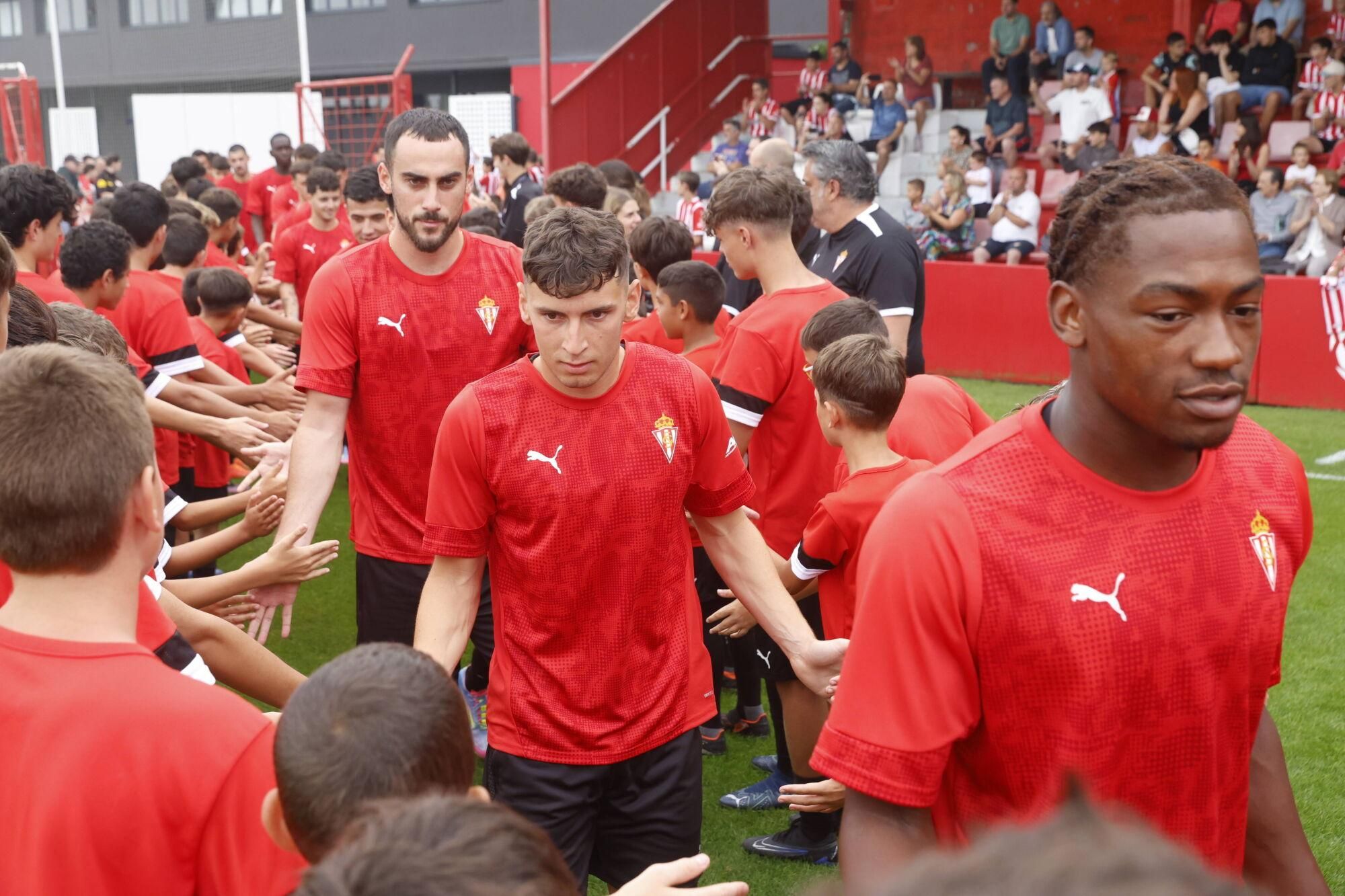 EN IMÁGENES: Primer entrenamiento de Sporting tras el regreso de las vacaciones