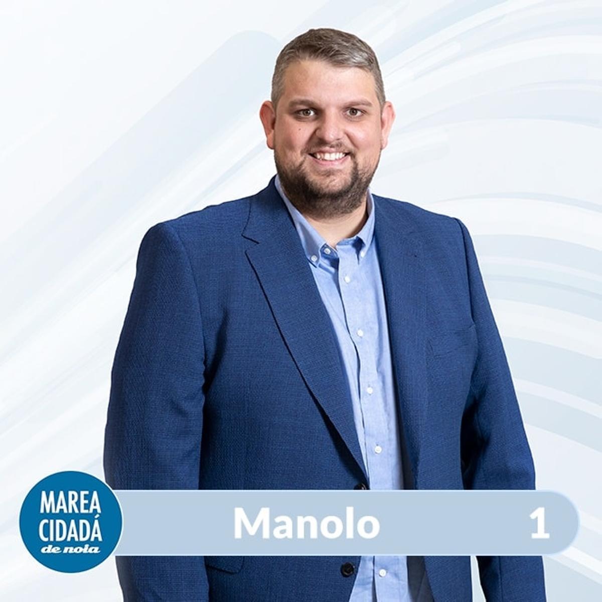 O tenente de alcalde de Noia, Manuel Seijas.