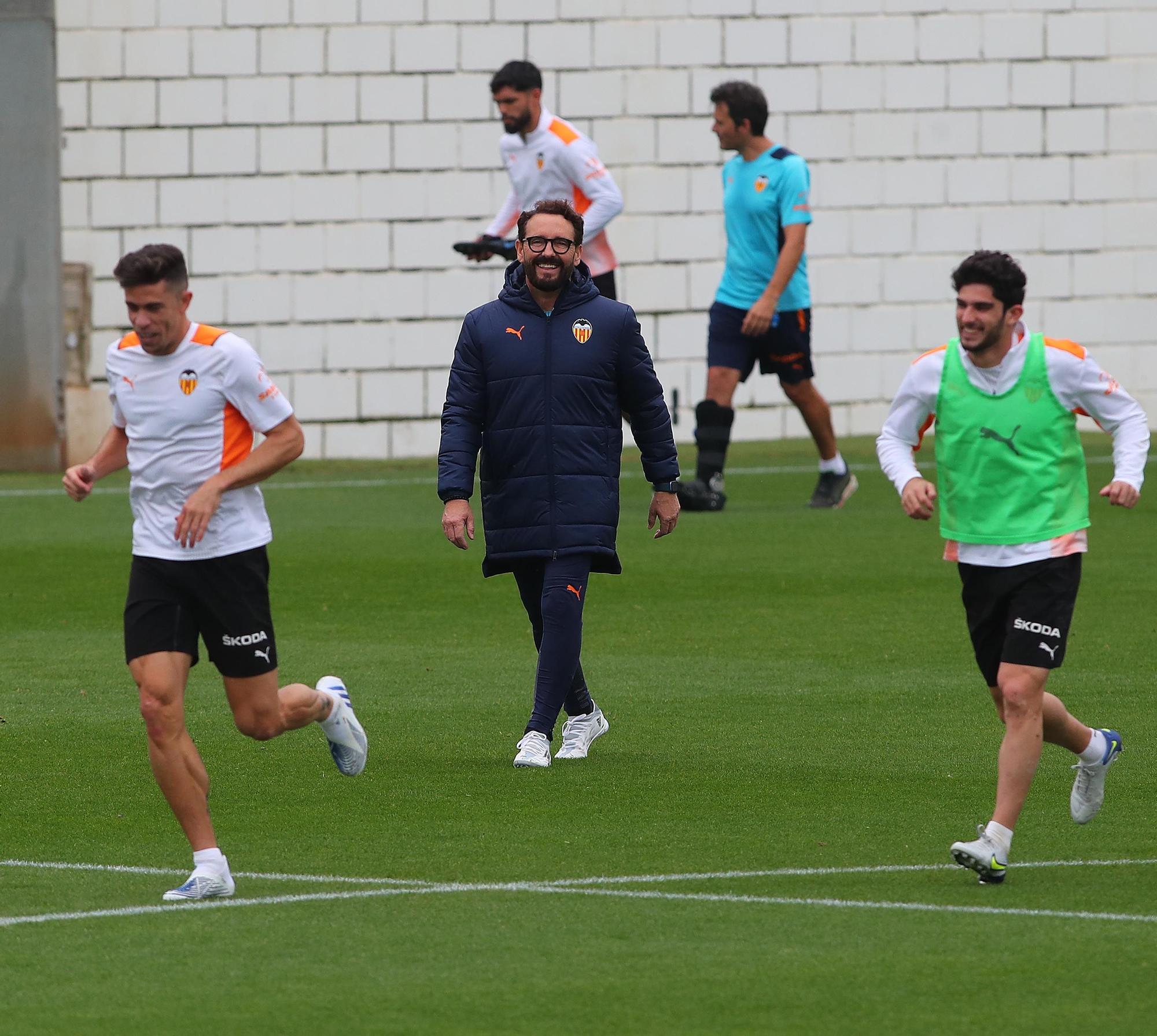 Así ha sido el entrenaiento de hoy del Valencia CF