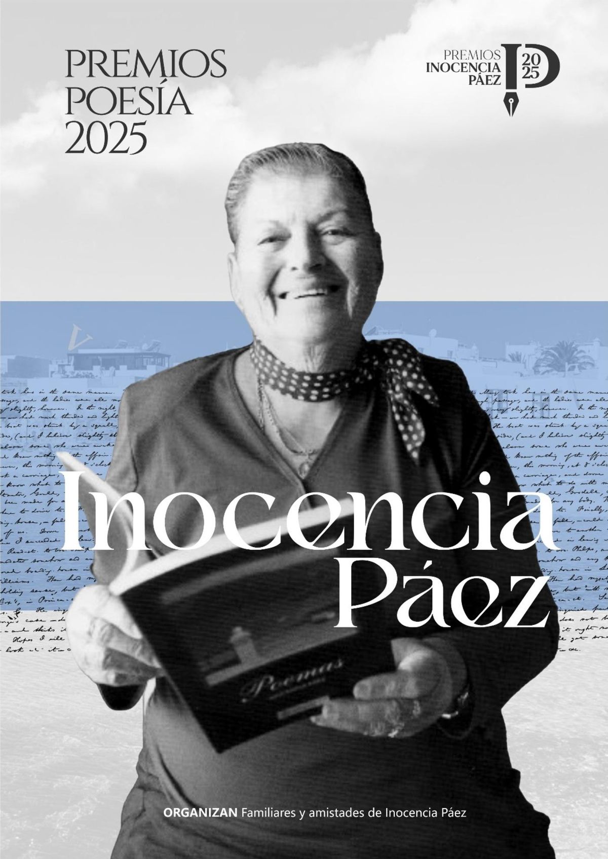Cartel del concurso de poesía Inocencia Páez de este año.