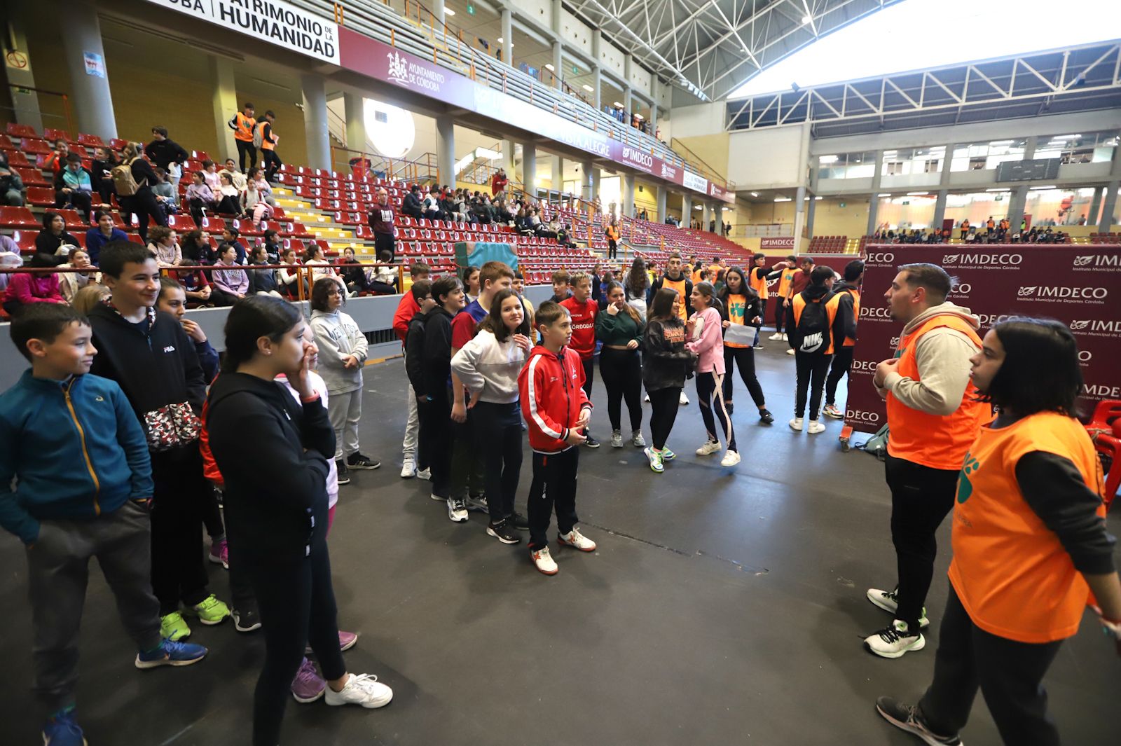 El palacio municipal de deportes Vista Alegre acoge una nueva edición de la Gimnastrada