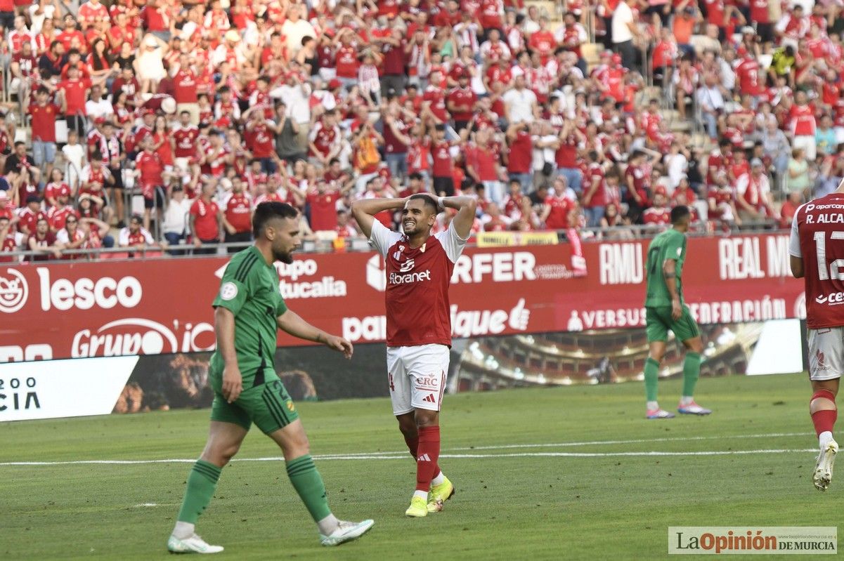 Así fue el encuentro del play off del Real Murcia y el Nástic en la lucha por el ascenso