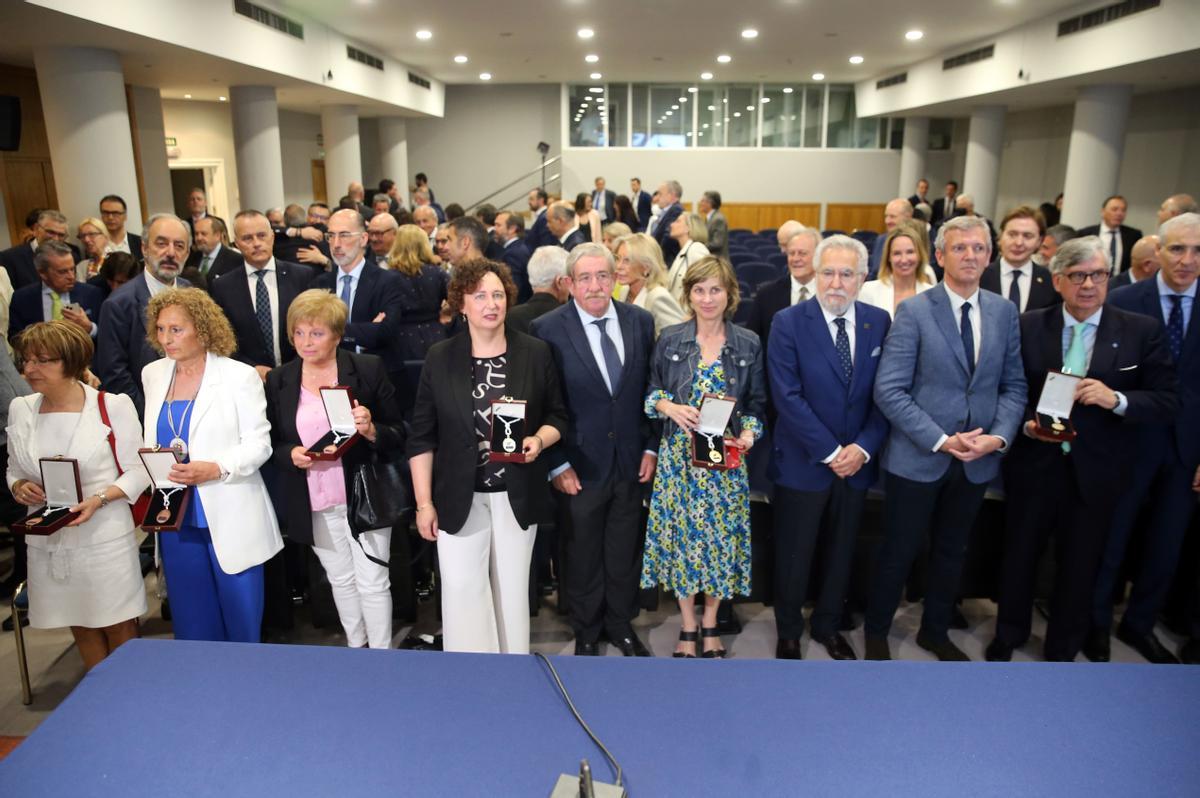 Entrega de medallas de ANFACO en el Círculo de Empresarios