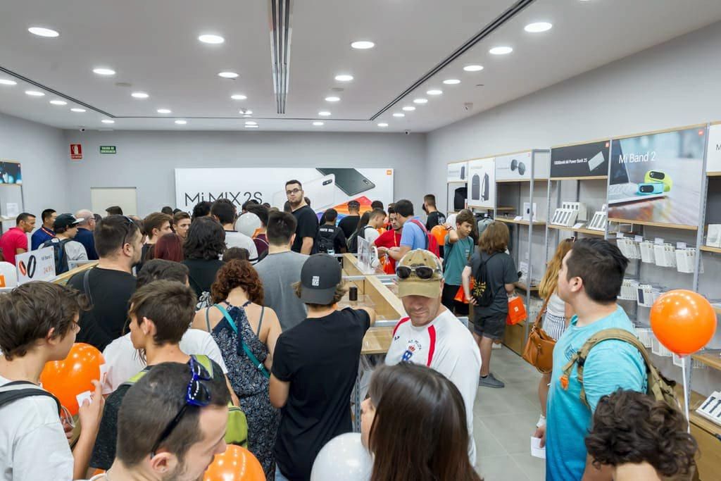 Inauguración de la tienda Xiaomi