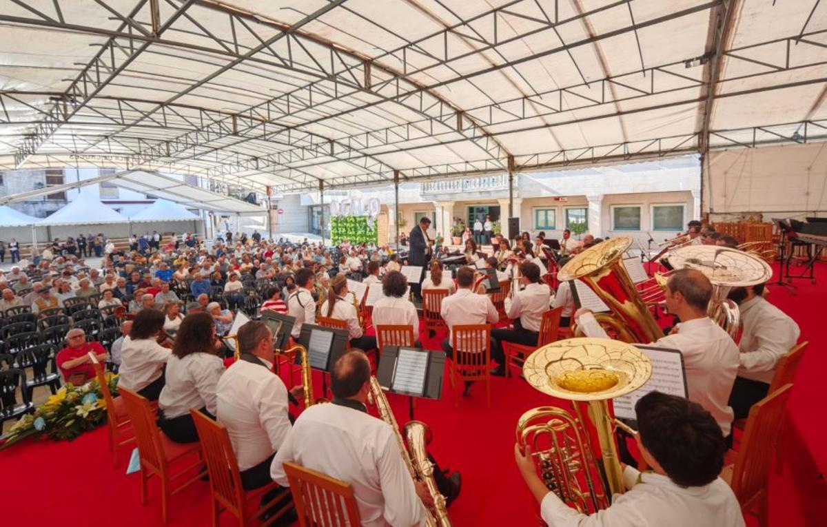 Una de las actuaciones del festival de bandas de música cruceño. | BERNABÉ