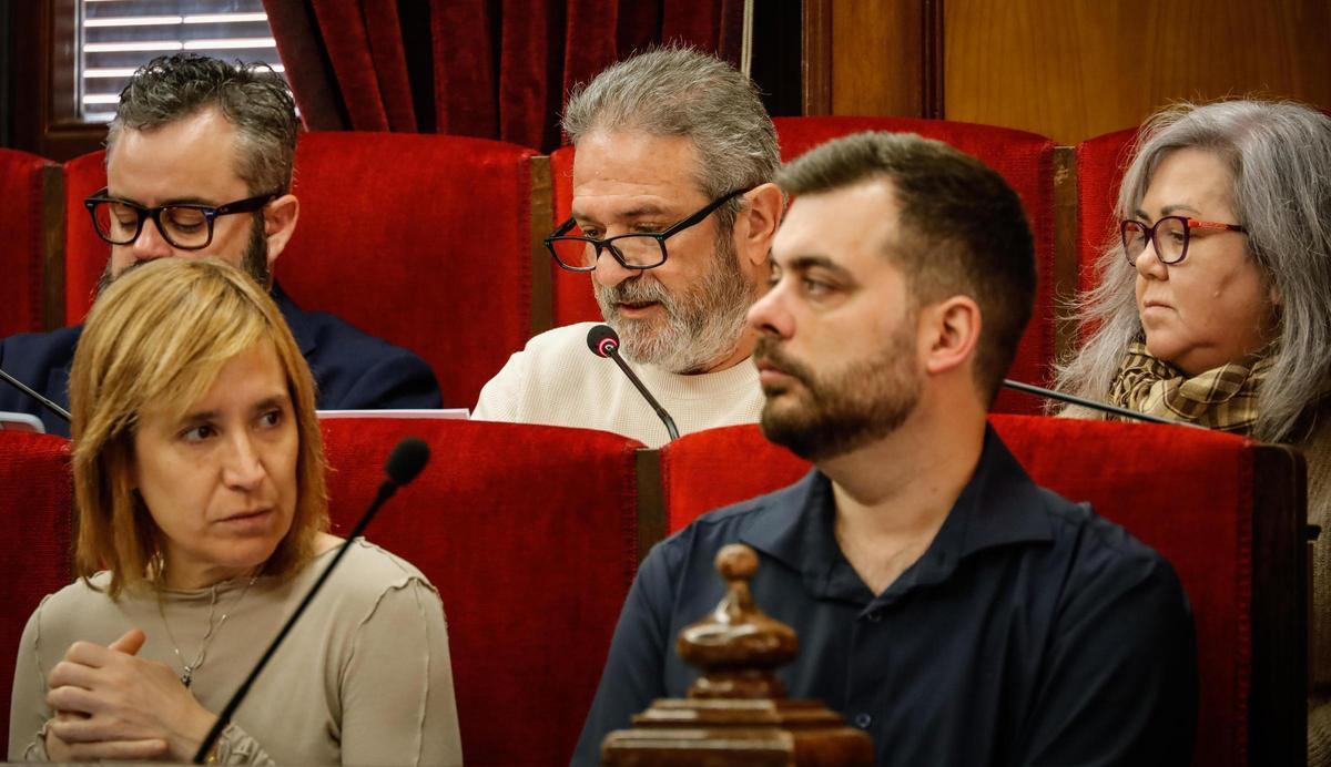 Imágenes del pleno de presupuestos de Alcoy Imágenes del pleno de presupuestos de Alcoy