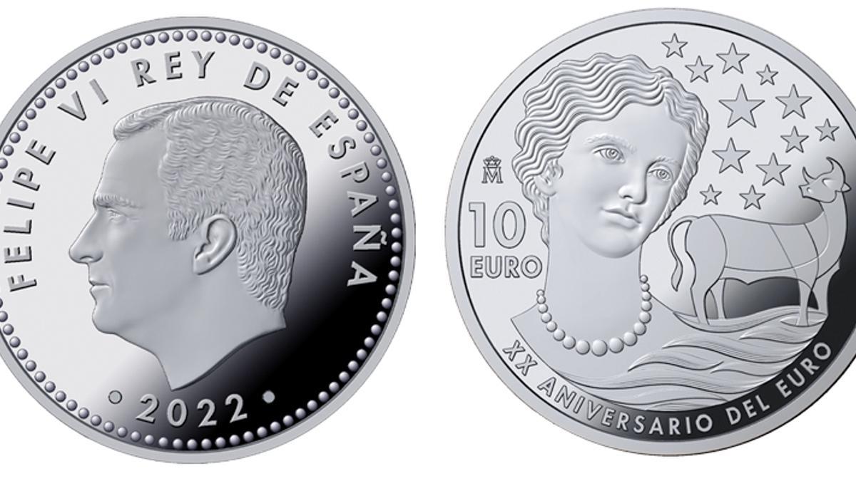 Moneda 10 euros