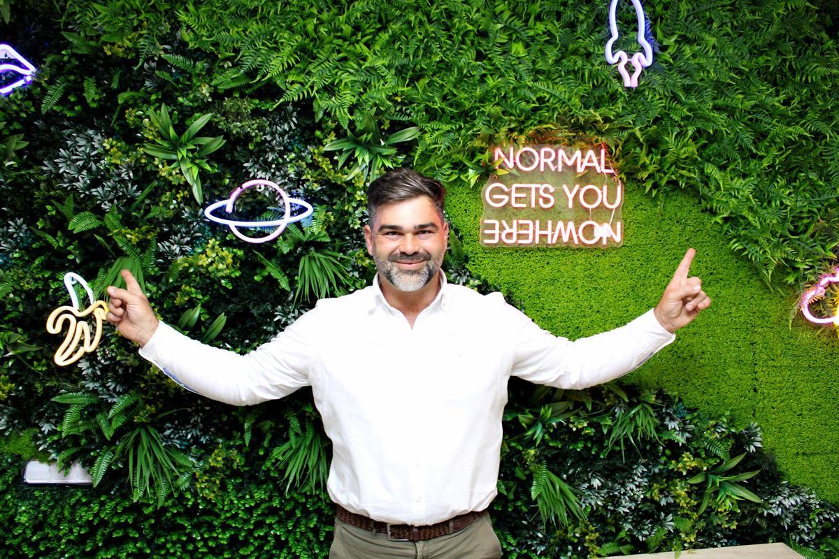 Rodrigo Fitaroni, director general de MarSenses, emoezó como camarero.