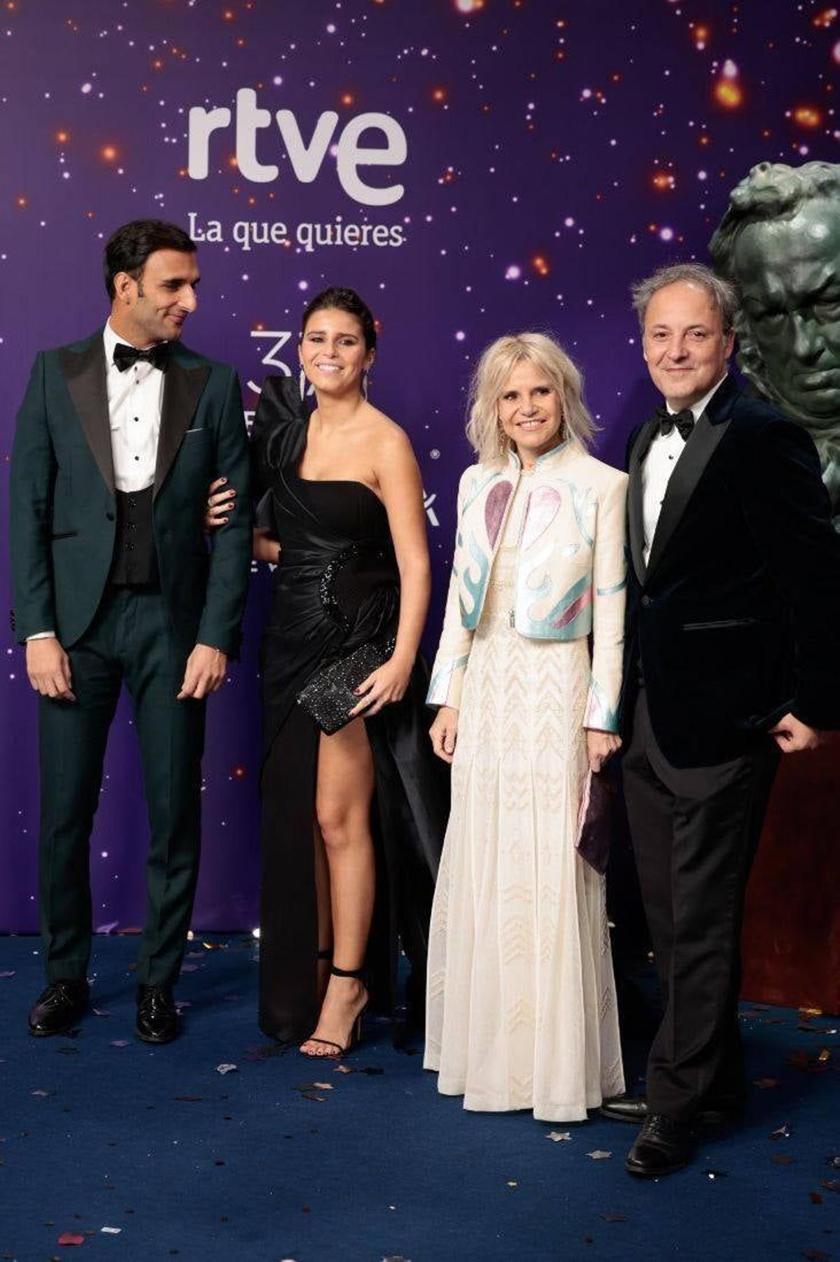 Premios Goya 2023 - Eugenia Martínez de Irujo, Narcís Rebollo, Tana Rivera y Manuel Vega