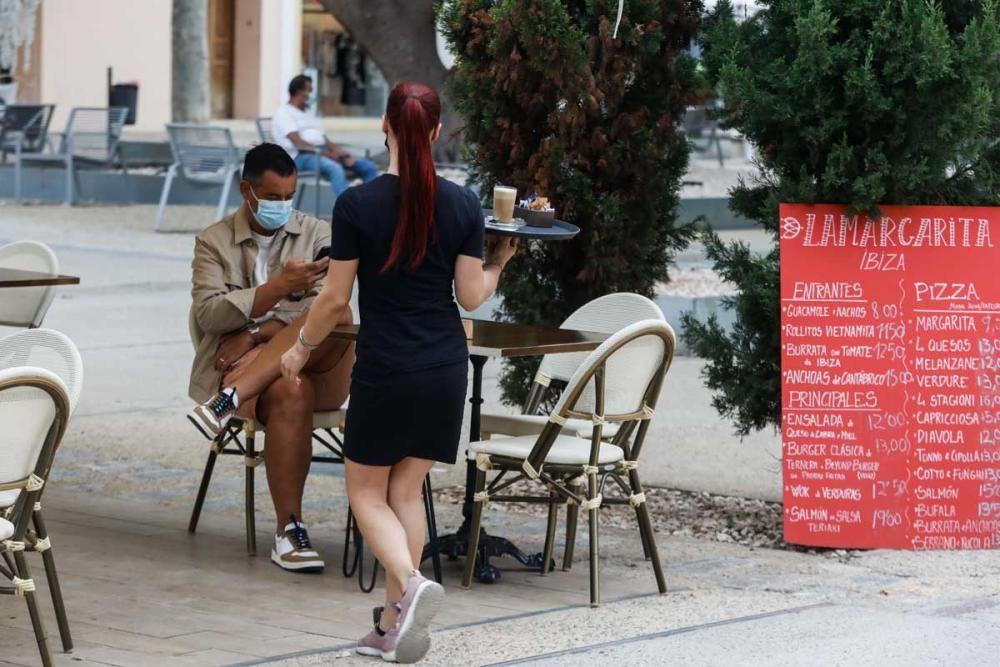 Comercios y restaurantes de Ibiza temen la pérdida de clientes