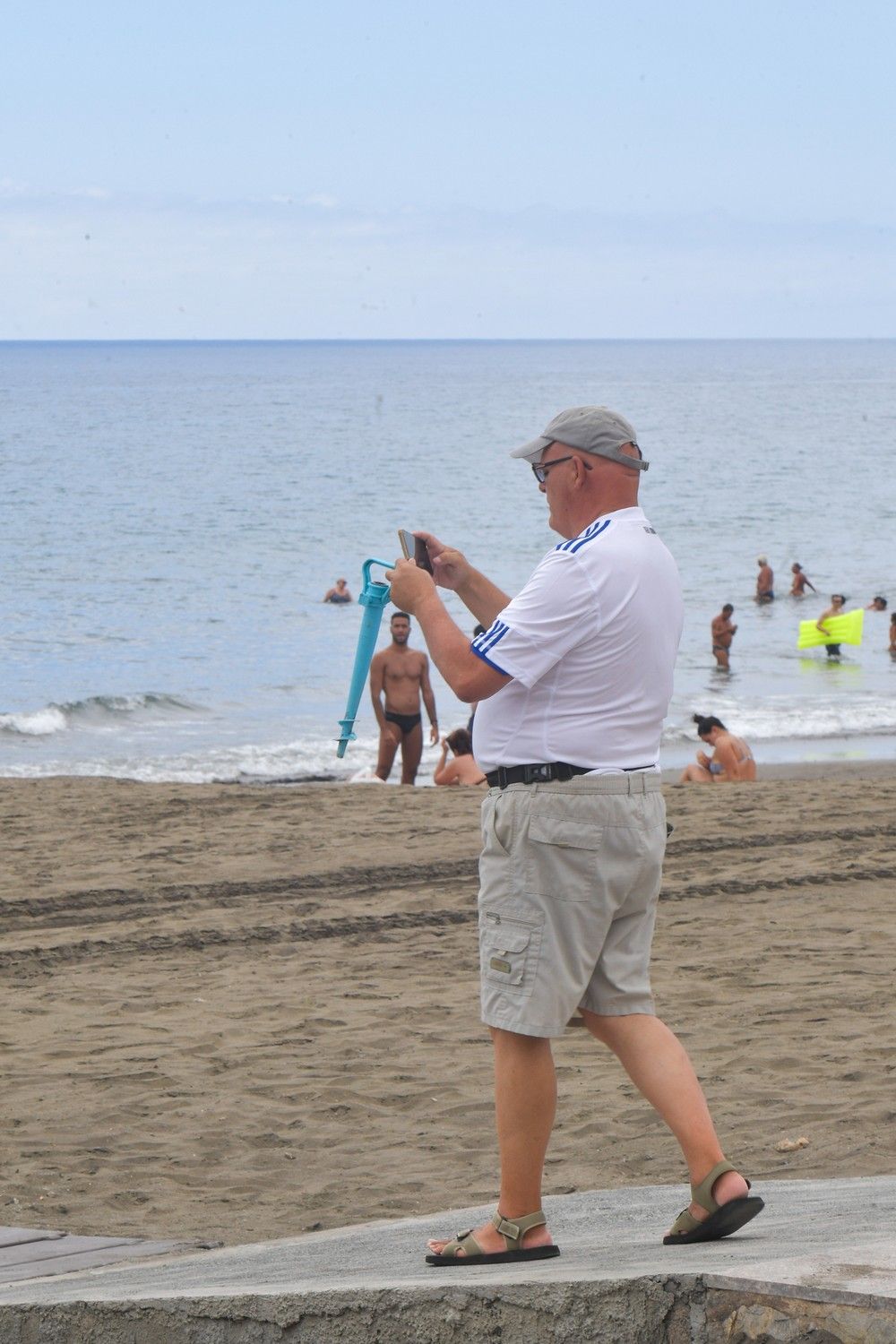 Playa de San Agustín, en San Bartolomé de Tirajana