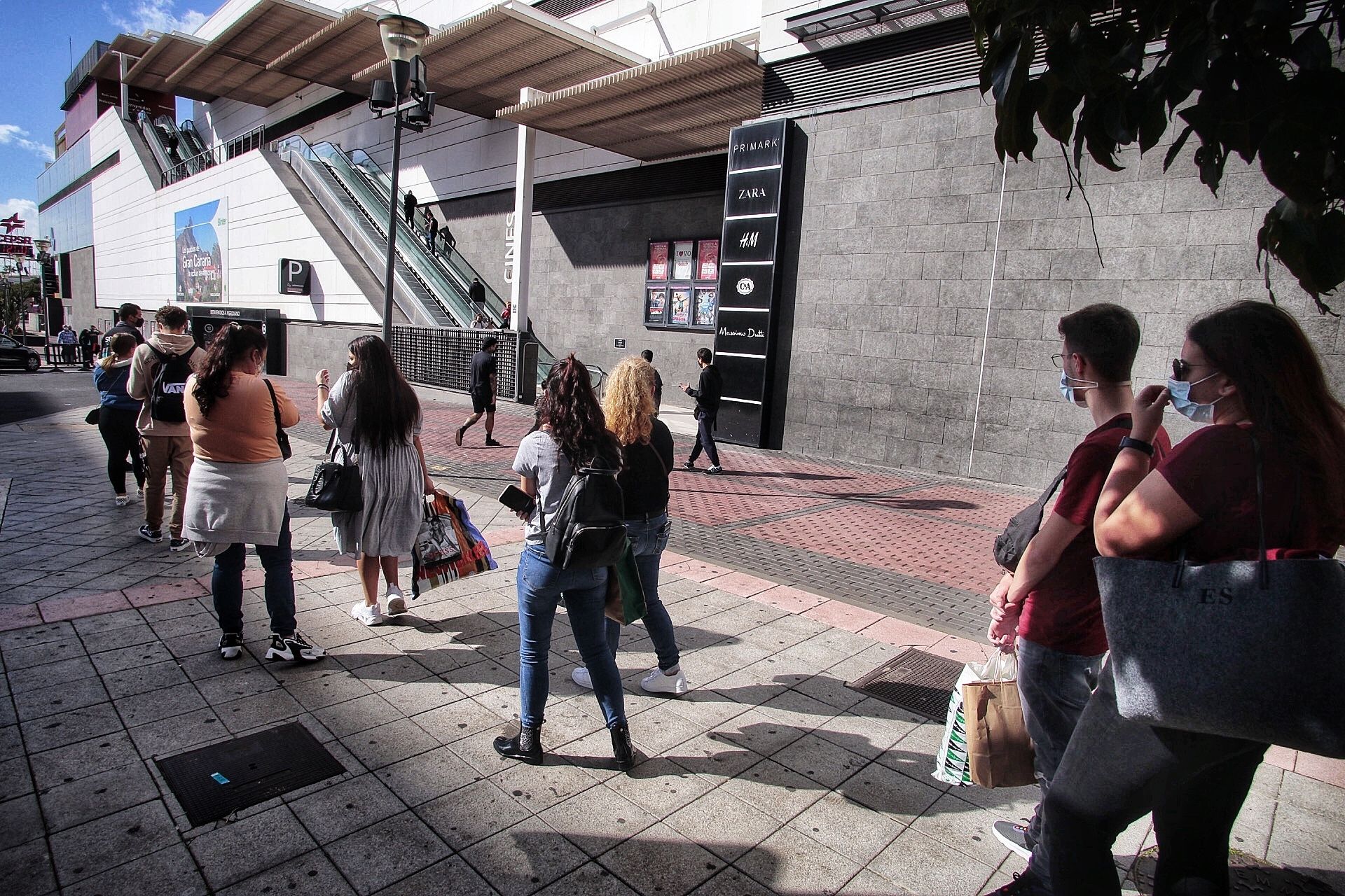 Primer día de rebajas en Santa Cruz de Tenerife