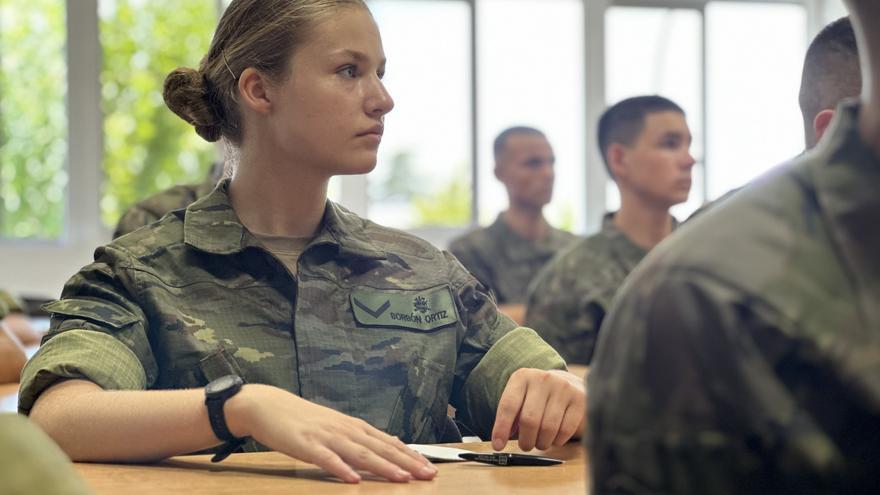 Princesa Leonor en la Academia