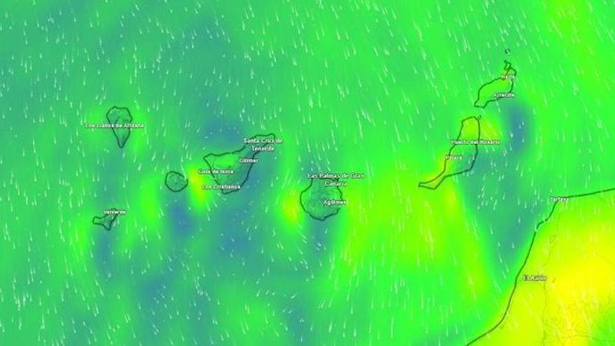 Canarias espera una jornada de inestabilidad moderada y nubosidad sin alertas meteorológicas