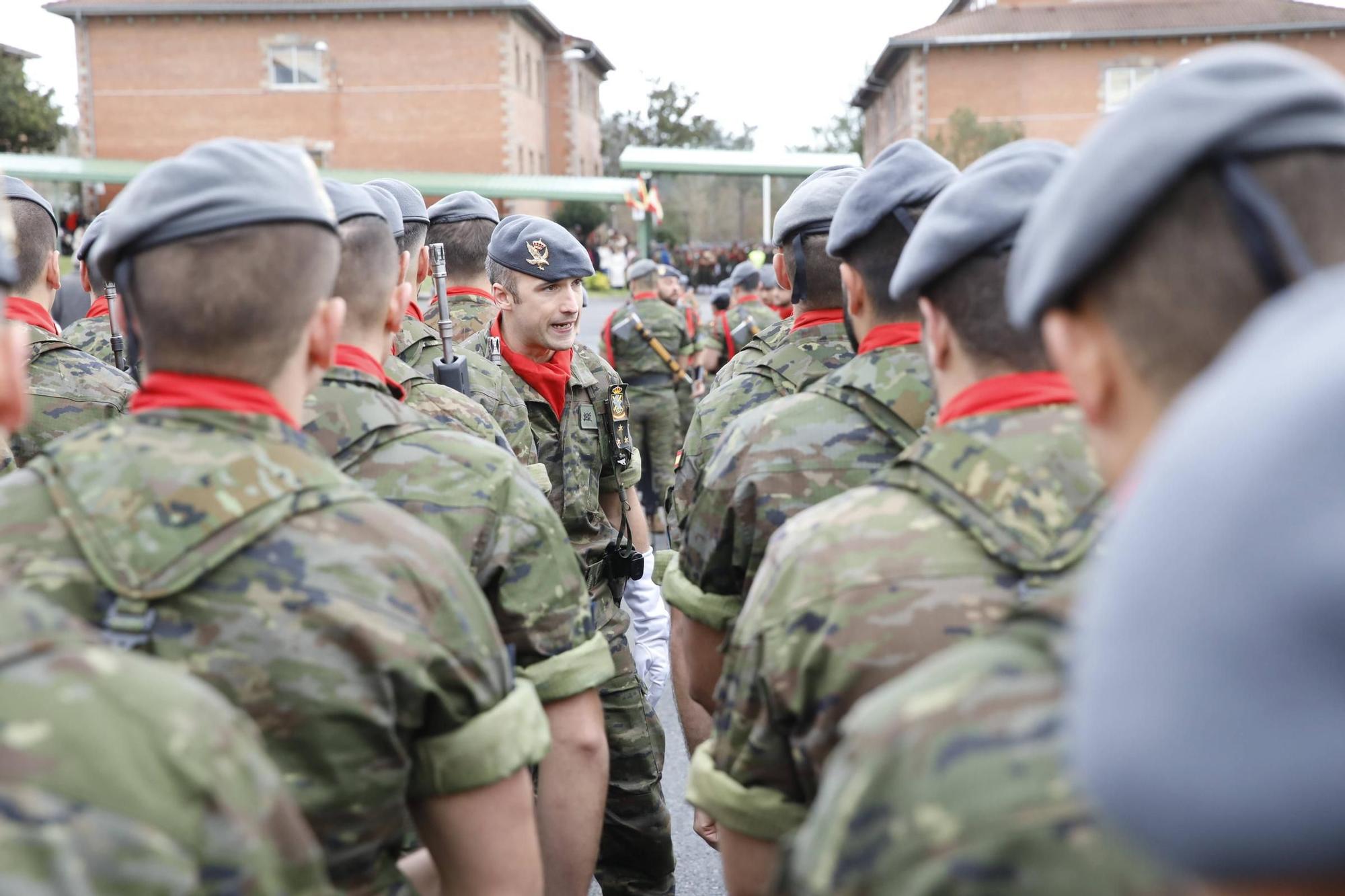 EN IMÁGENES: Desfile militar del regimiento "Príncipe" y fiesta de La Inmaculada en Cabo Noval