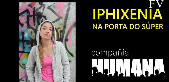 La compañía viguesa Humana presenta la obra "Na porta do súper"