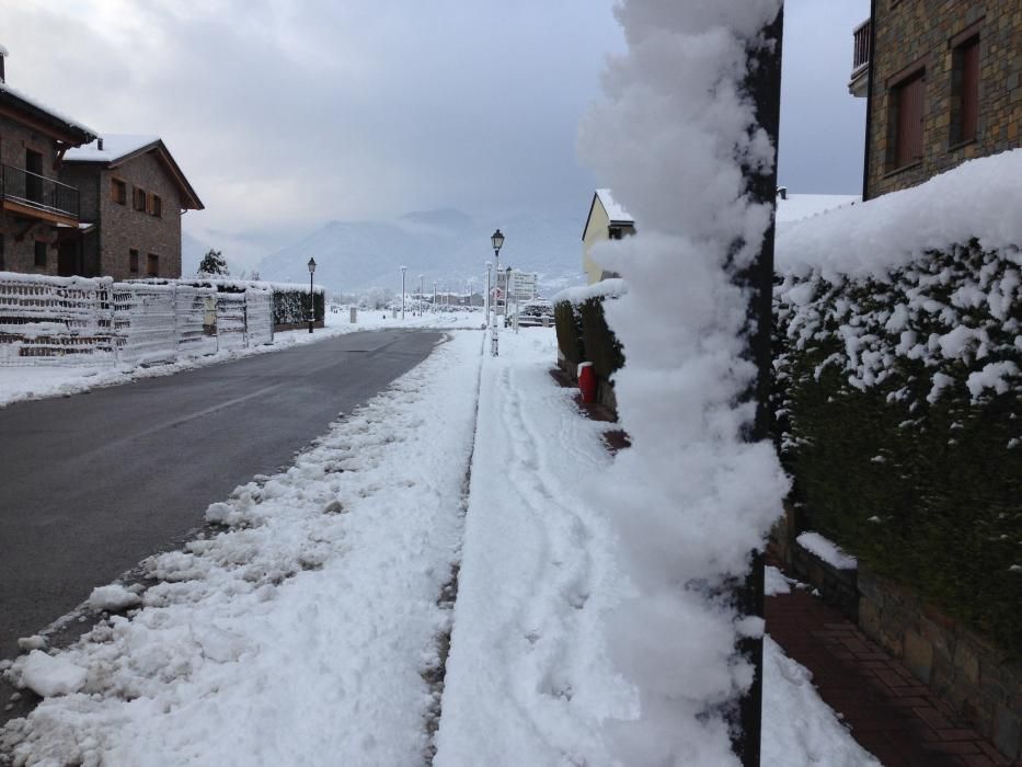 La nevada a Bellver de Cerdanya