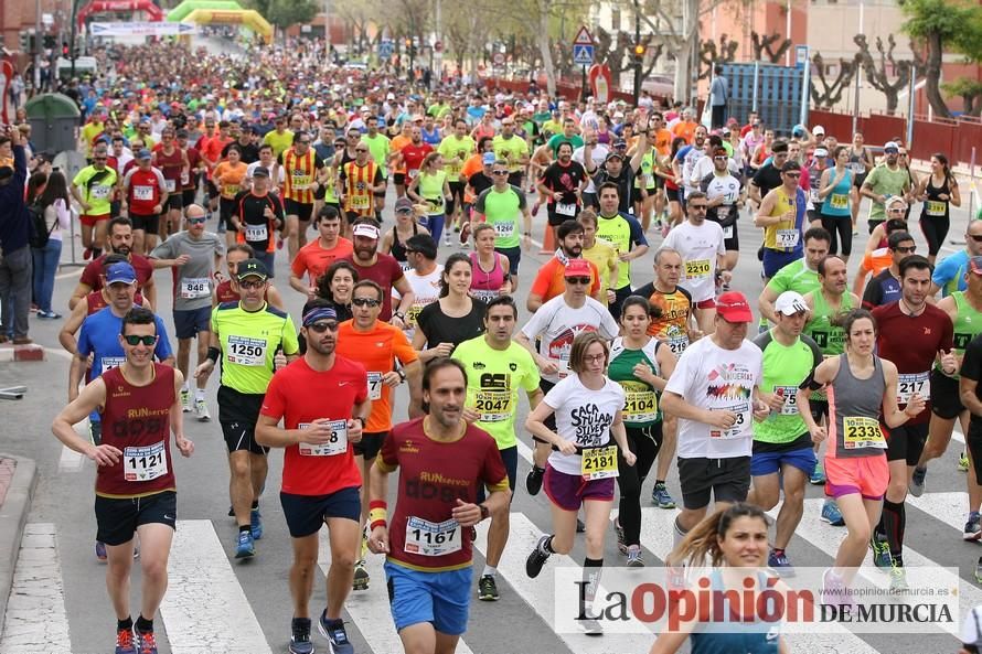 Media Maratón de Murcia: salida