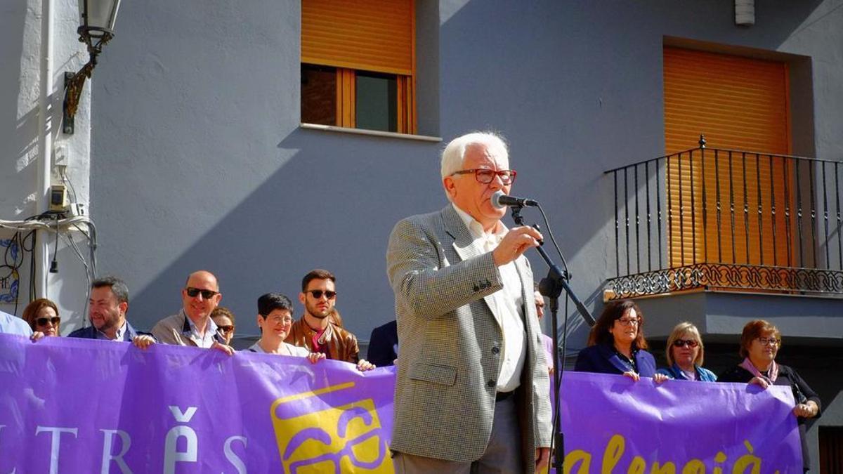 Vicent Lluch, alcalde de Llanera de Ranes.