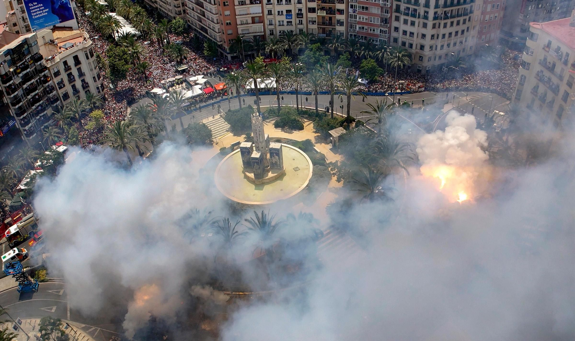 Las fotos de la mascletà del 20 de junio de 2025