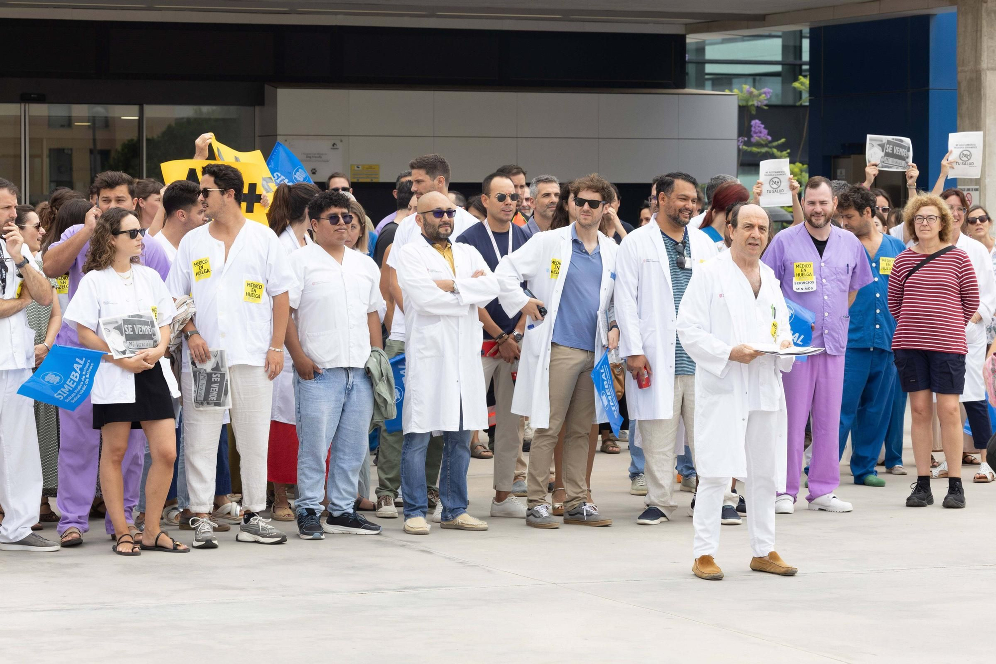 Huelga de los médicos en Ibiza