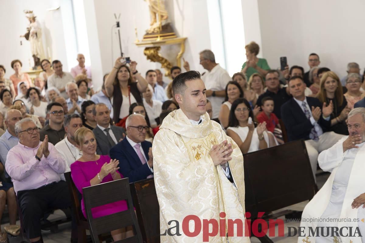 Así se ha vivido la ordenación sacerdotal de Miguel Tovar Fernández en la pedanía molinense de Torrealta