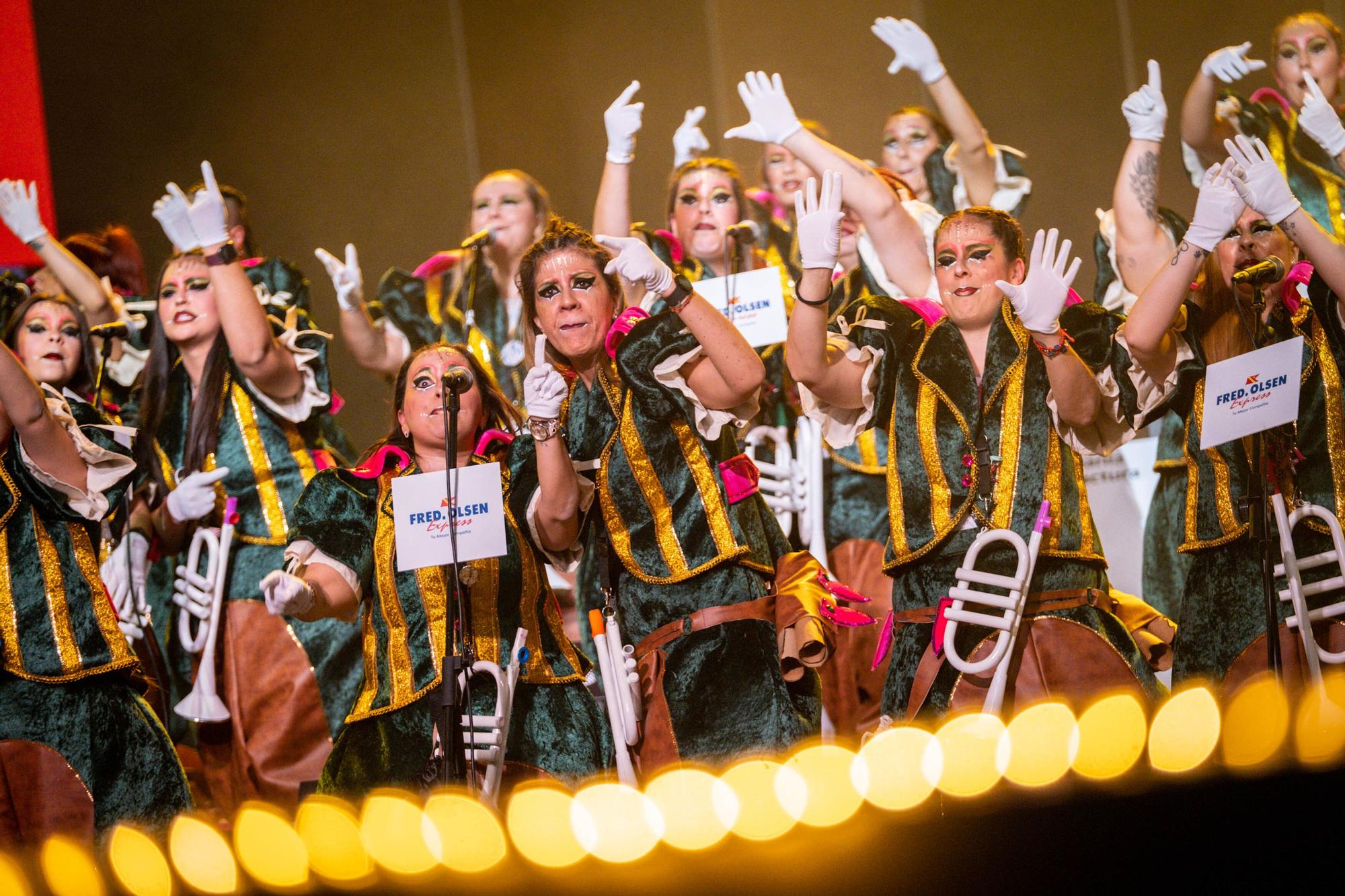 Segunda fase de murgas adultas del Carnaval de Santa Cruz de Tenerife 2023