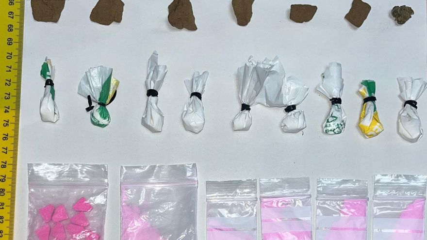 Droga incautada en el inicio del Arenal Sound