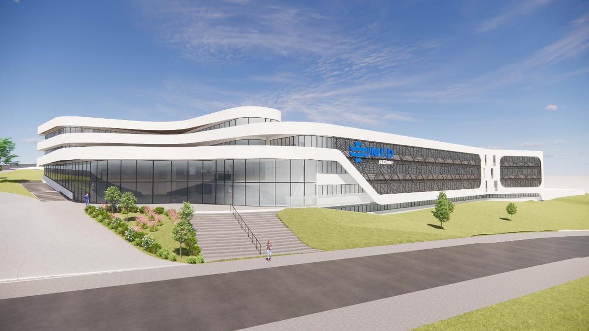 Imagen del nuevo centro de IMED en Alicante, que se ubicará en Vistahermosa Norte.
