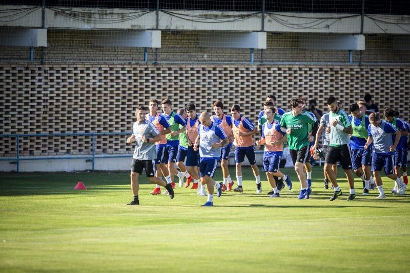 El Real Zaragoza vuelve a los entrenamientos