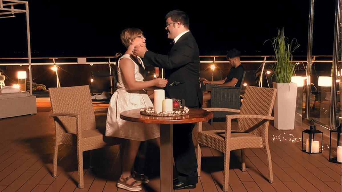 María y Manolo en 'First Dates'