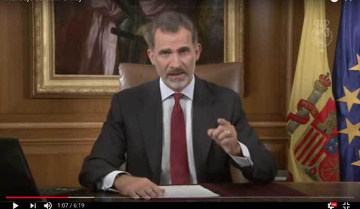 El mensaje no verbal del Rey