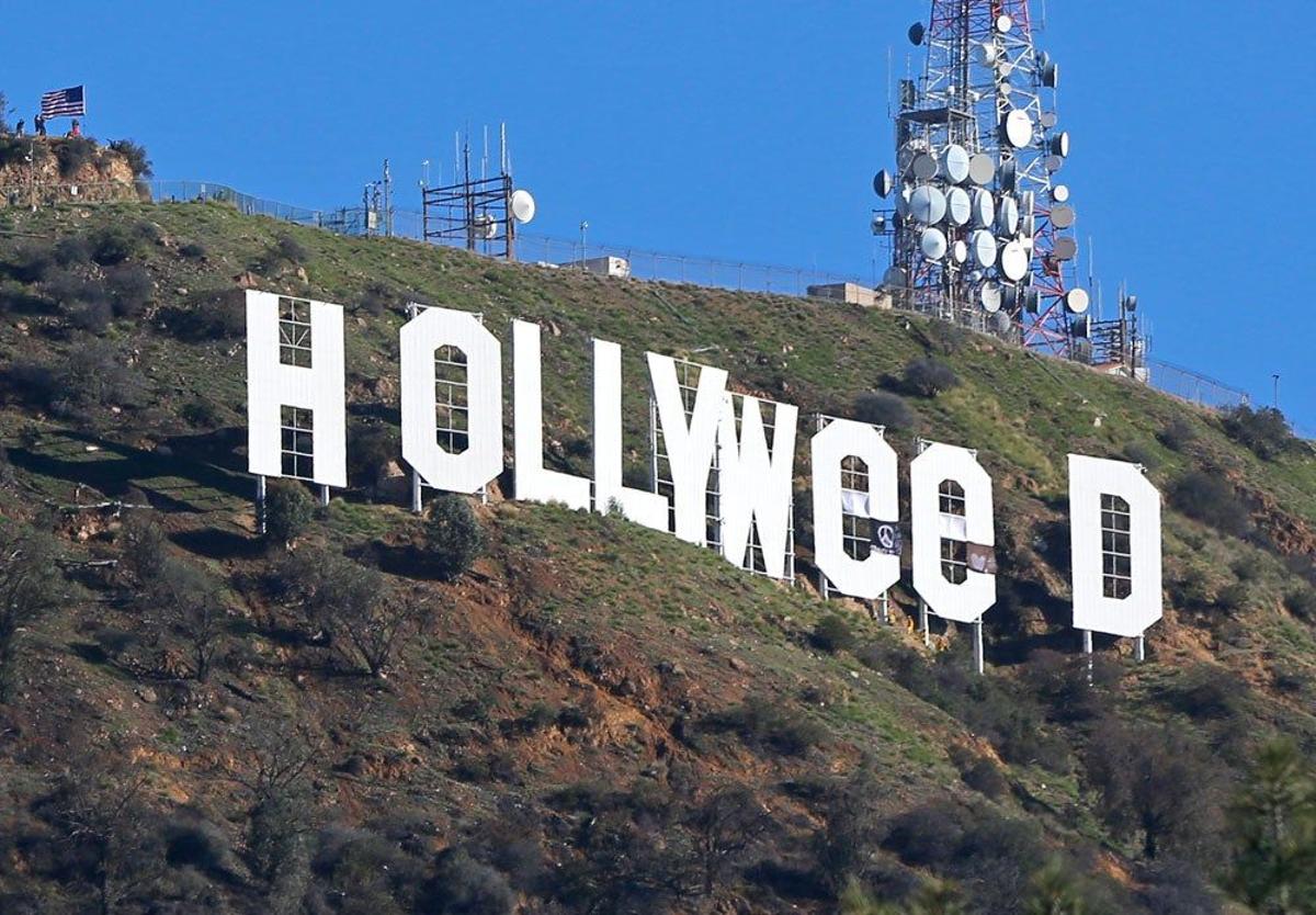 Hollyweed, modificación de Hollywood en Año Nuevo