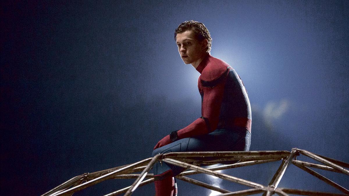 Tom Holland como Spiderman