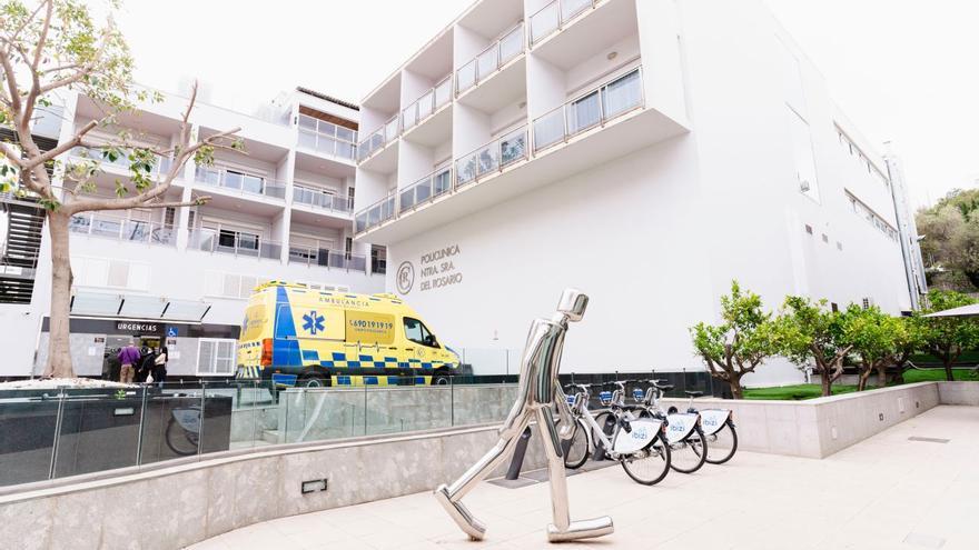 Un niño de 9 años se precipita desde un tercer piso de Ibiza