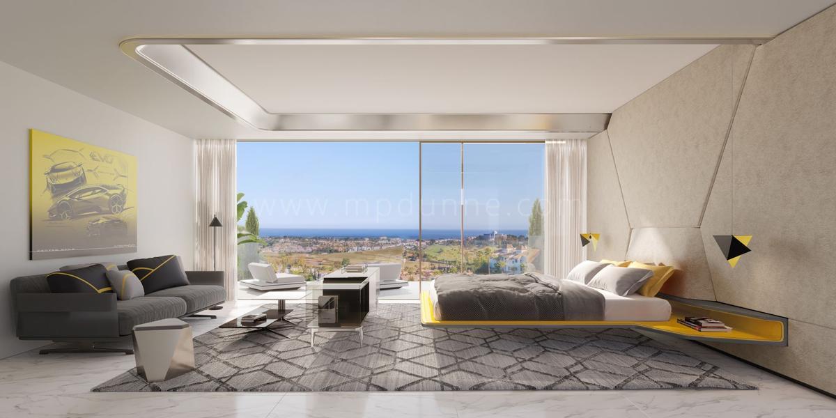 Todas las imágenes nueva villa de lujo que una promotora de Dubai está construyendo en Málaga