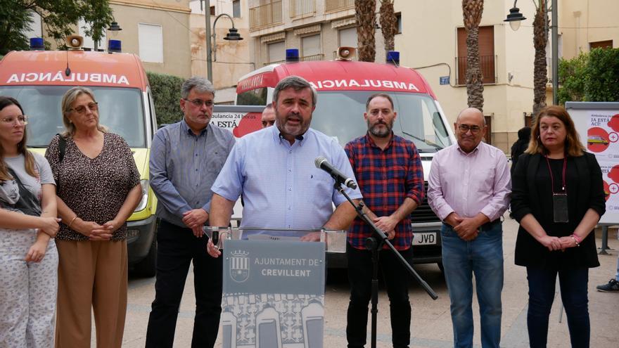 Polémica por la ambulancia en Crevillent: el alcalde acusa al PP de no defender el servicio cuando gobernaba