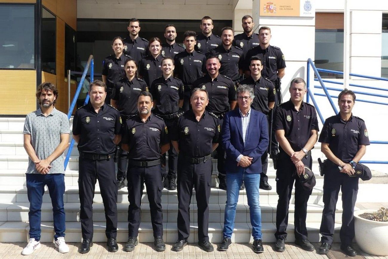 La Policía Nacional incorpora a 143 agentes en prácticas en Canarias