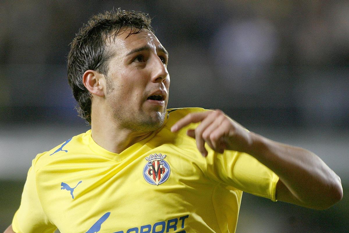 Cazorla con la camiseta del Villarreal.